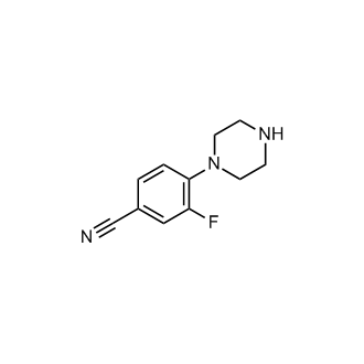 3-Fluoro-4-(piperazin-1-yl)benzonitrile