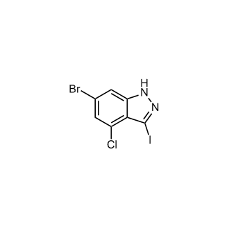 6-Bromo-4-chloro-3-iodo-1H-indazole