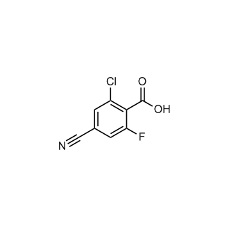 2-Chloro-4-cyano-6-fluorobenzoic acid