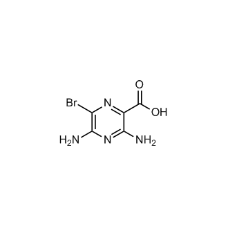 3,5-Diamino-6-bromo-pyrazine-2-carboxylic acid