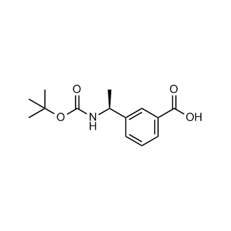 (S)-3-(1-((tert-Butoxycarbonyl)amino)ethyl)benzoic acid