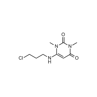 6-((3-Chloropropyl)amino)-1,3-dimethylpyrimidine-2,4(1H,3H)-dione