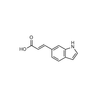 (E)-3-(1H-Indol-6-yl)acrylic acid