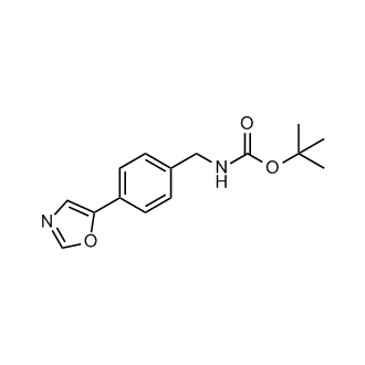 tert-Butyl (4-(oxazol-5-yl)benzyl)carbamate