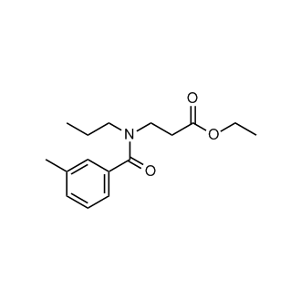 Ethyl 3-(3-methyl-N-propylbenzamido)propanoate