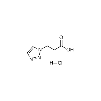 3-(1H-1,2,3-Triazol-1-yl)propanoic acid hydrochloride