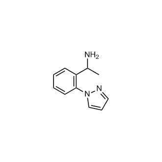 1-(2-(1H-Pyrazol-1-yl)phenyl)ethan-1-amine