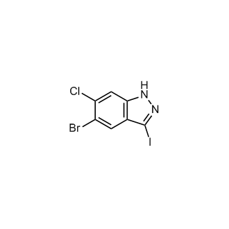 5-Bromo-6-chloro-3-iodo-1H-indazole