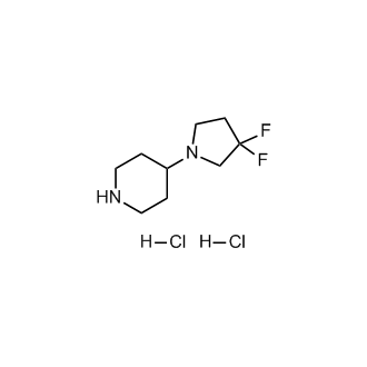4-(3,3-Difluoropyrrolidin-1-yl)piperidine dihydrochloride