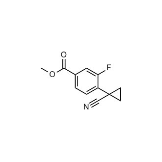 Methyl 4-(1-cyanocyclopropyl)-3-fluorobenzoate