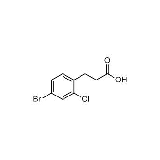 3-(4-Bromo-2-chlorophenyl)propanoic acid