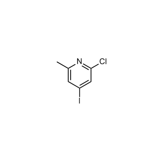 2-Chloro-4-iodo-6-methylpyridine