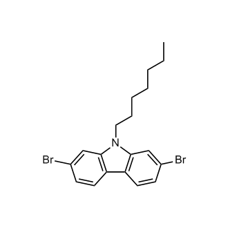2,7-Dibromo-9-heptyl-9H-carbazole