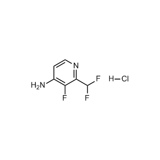 2-(Difluoromethyl)-3-fluoropyridin-4-amine hydrochloride