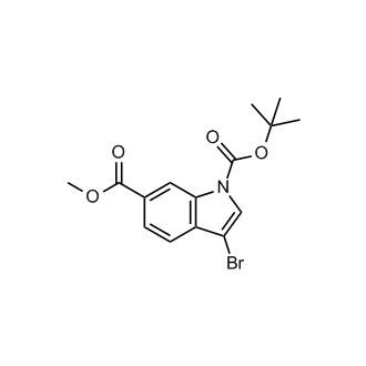 1-tert-Butyl 6-methyl 3-bromo-1H-indole-1,6-dicarboxylate