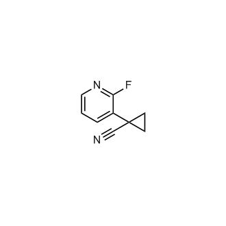 1-(2-Fluoropyridin-3-yl)cyclopropane-1-carbonitrile
