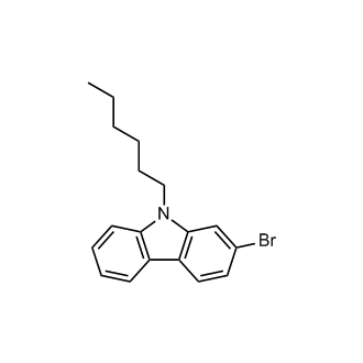 2-Bromo-9-hexyl-9H-carbazole