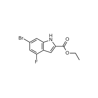 Ethyl 6-bromo-4-fluoro-1H-indole-2-carboxylate