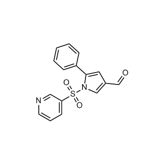 5-phenyl-1-(pyridin-3-ylsulfonyl)-1H-pyrrole-3-carbaldehyde (Vonoprazan Impurity)