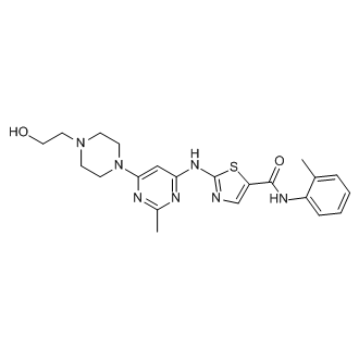 2-((6-(4-(2-hydroxyethyl)piperazin-1-yl)-2-methylpyrimidin-4-yl)amino)-N-(o-tolyl)thiazole-5-carboxamide (Dasatinib Impurity)
