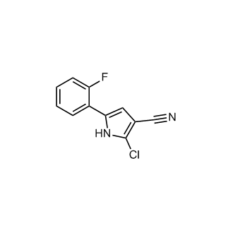2-chloro-5-(2-fluorophenyl)-1H-pyrrole-3-carbonitrile (Vonoprazan Impurity)