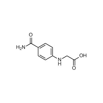 2-((4-Carbamoylphenyl)amino)acetic acid (Dabigatran Impurity)