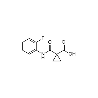 1-((2-fluorophenyl)carbamoyl)cyclopropanecarboxylic acid (Cabozantinib Impurity)