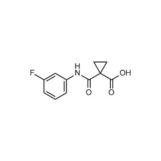 1-((3-Fluorophenyl)carbamoyl)cyclopropanecarboxylic acid (Cabozantinib Impurity)