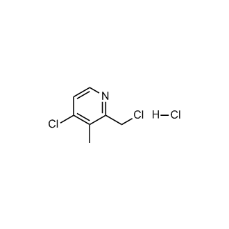 4-chloro-2-(chloromethyl)-3-methylpyridine hydrochloride (Rabeprazole Impurity)