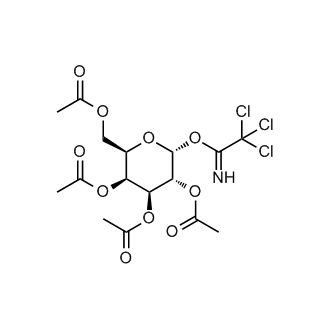 (2R,3S,4S,5R,6R)-2-(Acetoxymethyl)-6-(2,2,2-trichloro-1-iminoethoxy)tetrahydro-2H-pyran-3,4,5-triyl triacetate