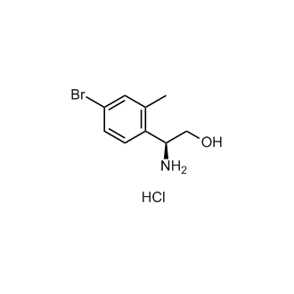 (S)-2-Amino-2-(4-bromo-2-methylphenyl)ethan-1-ol hydrochloride