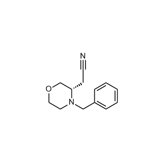 (S)-2-(4-Benzylmorpholin-3-yl)acetonitrile