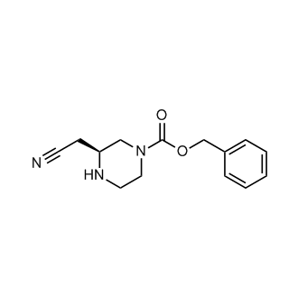 Benzyl(S)-3-(cyanomethyl)piperazine-1-carboxylate