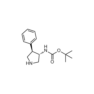 rel-tert-Butyl ((3S,4R)-4-phenylpyrrolidin-3-yl)carbamate