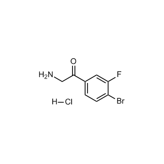 2-Amino-1-(4-bromo-3-fluorophenyl)ethan-1-one hydrochloride