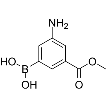 (3-Amino-5-(methoxycarbonyl)phenyl)boronic acid