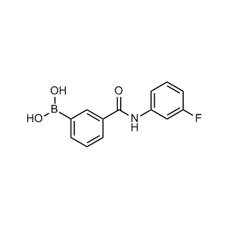 (3-((3-Fluorophenyl)carbamoyl)phenyl)boronic acid
