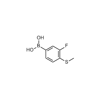 (3-Fluoro-4-(methylthio)phenyl)boronic acid