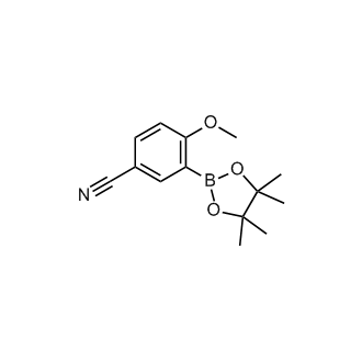 4-Methoxy-3-(4,4,5,5-tetramethyl-1,3,2-dioxaborolan-2-yl)benzonitrile
