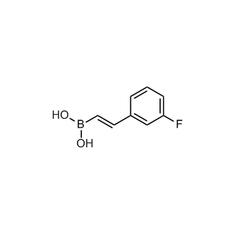 (E)-(3-Fluorostyryl)boronic acid