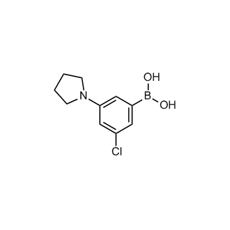 (3-Chloro-5-(pyrrolidin-1-yl)phenyl)boronic acid