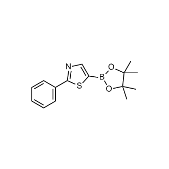 2-Phenyl-5-(4,4,5,5-tetramethyl-1,3,2-dioxaborolan-2-yl)thiazole