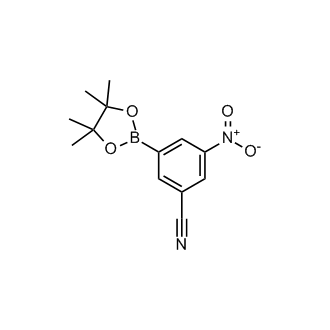3-Nitro-5-(tetramethyl-1,3,2-dioxaborolan-2-yl)benzonitrile