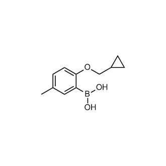 2-(cyclopropylmethoxy)-5-methylphenylboronic acid