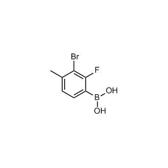 3-Bromo-2-fluoro-4-methylphenylboronic acid