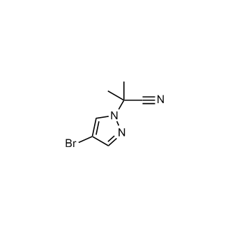 2-(4-Bromo-1H-pyrazol-1-yl)-2-methylpropanenitrile
