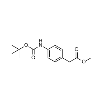 Methyl 2-(4-((tert-butoxycarbonyl)amino)phenyl)acetate