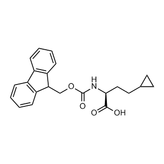 (S)-2-((((9H-Fluoren-9-yl)methoxy)carbonyl)amino)-4-cyclopropylbutanoic acid