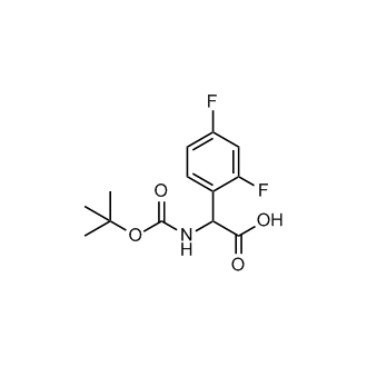 2-((tert-Butoxycarbonyl)amino)-2-(2,4-difluorophenyl)acetic acid