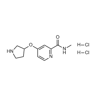 N-Methyl-4-(pyrrolidin-3-yloxy)picolinamide dihydrochloride